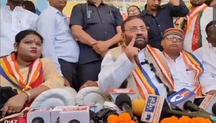स्वामी प्रसाद मौर्य बोले- हिंदू राष्ट्र की बात करने वाले चाहते हैं बंटवारा, प्राण प्रतिष्ठा को बताया ढोंग