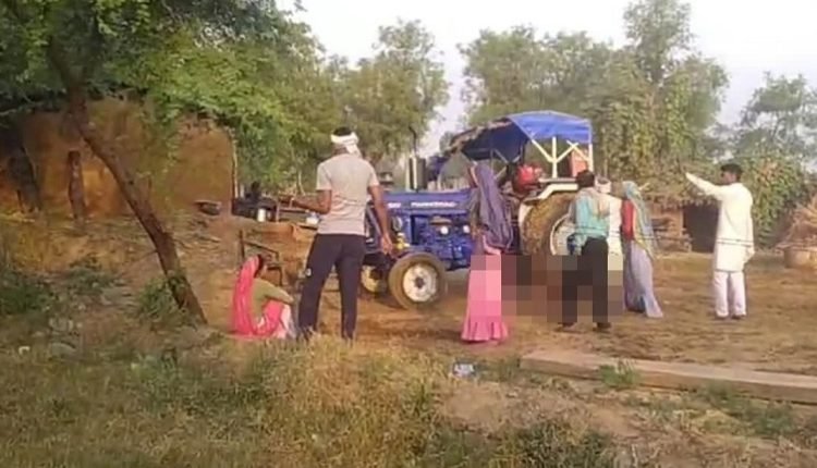 राजस्थान में ट्रैक्टर से एक ही व्यक्ति को 8 बार रौंदा, भाजपा ने राजस्थान सरकार को घेरा