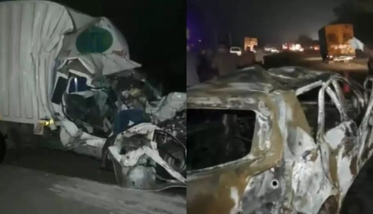 Gurugram: दिल्ली-जयपुर हाईवे पर भीषण सड़क हादसा, टैंकर और कार में टक्कर, 4 की हुई मौत