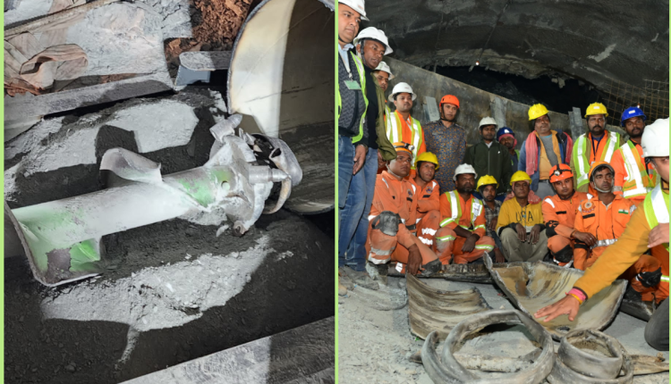 Uttarkashi Tunnel: फिर शुरू हुआ ड्रिलिंग का काम, ‘सुरंग के अंदर 5 मीटर तक रास्ता साफ’, NDMA ने दिया अपडेट
