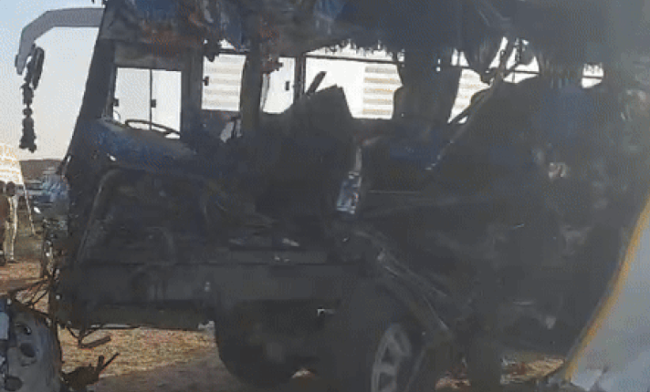 Rajasthan School Bus Accident: स्कूली बच्चों से भरी बस, ट्रेलर से टकराई, 2 मौत, 11 गंभीर घायलों का इलाज जारी