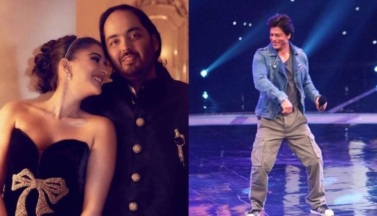 शाहरुख खान की हुई ग्रैंड एंट्री अनंत अंबानी के प्री-वेडिंग फंक्शन में , बैग पर क्यों लिख दिया नाम