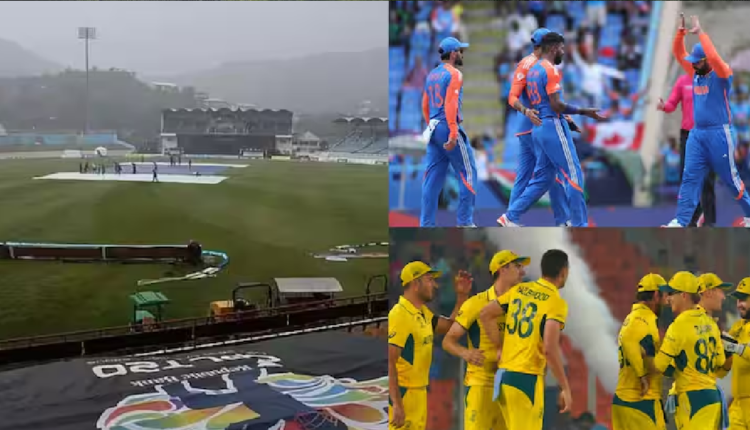 Watch: ऑस्ट्रेलिया पर मंडराया बाहर होने का खतरा, भारत के खिलाफ मैच पर बारिश का साया; आया डराने वाला वीडियो