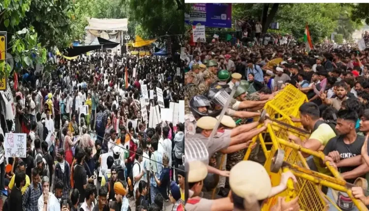 Delhi Police, CJP Protest, Jantar Mantar Protest, NEET Paper Leak 