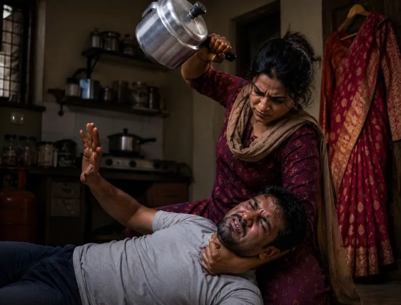 Maharashtra Crime, Thane Murder, Badlapur East, Wife Killed Husband, Domestic Dispute