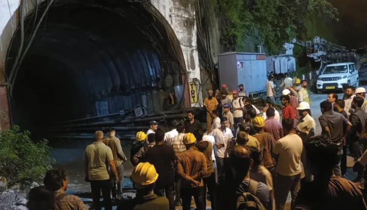 Uttarakhand Tunnel Accident, Chamoli Landslide, VPHEP Tunnel, Tunnel Rescue Operation, Pushkar Singh Dhami
