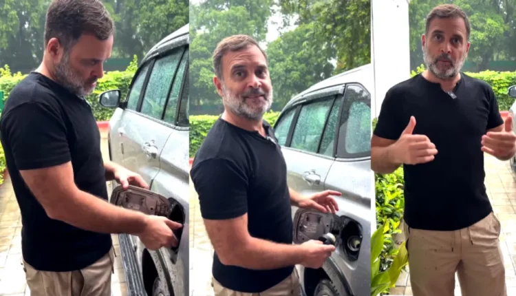 E20 Petrol, Rahul Gandhi, Ethanol Blending, Congress, Fuel Policy