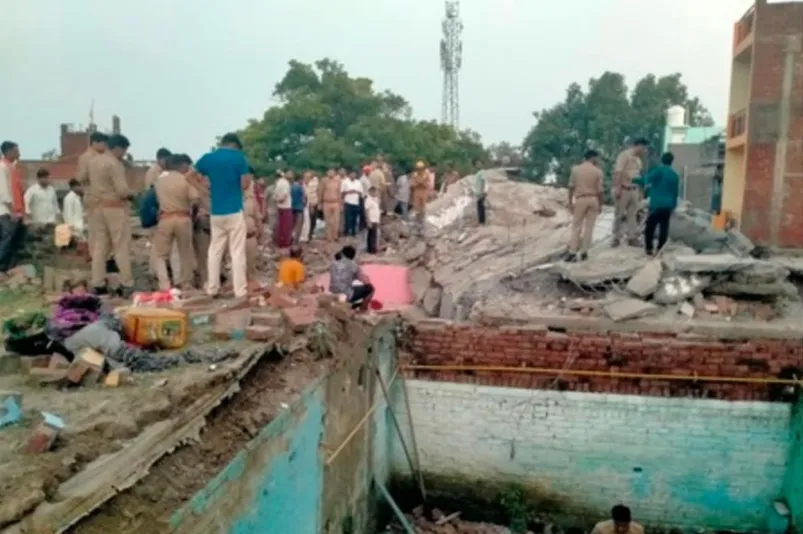 Fatehpur Gas Cylinder Blast, Fatehpur House Collapse, Uttar Pradesh Accident, Gas Cylinder Explosion, Fatehpur News
