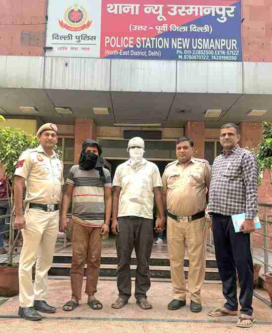 Delhi Police, New Usmanpur, Illegal Liquor Seizure, Bootlegging Arrests, Excise Act