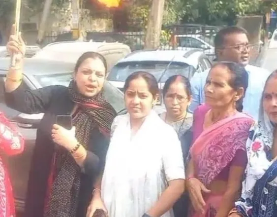 Laxmi Nagar Protest, BJP Workers, BNSS Section 163, Rahul Gandhi, Delhi Police