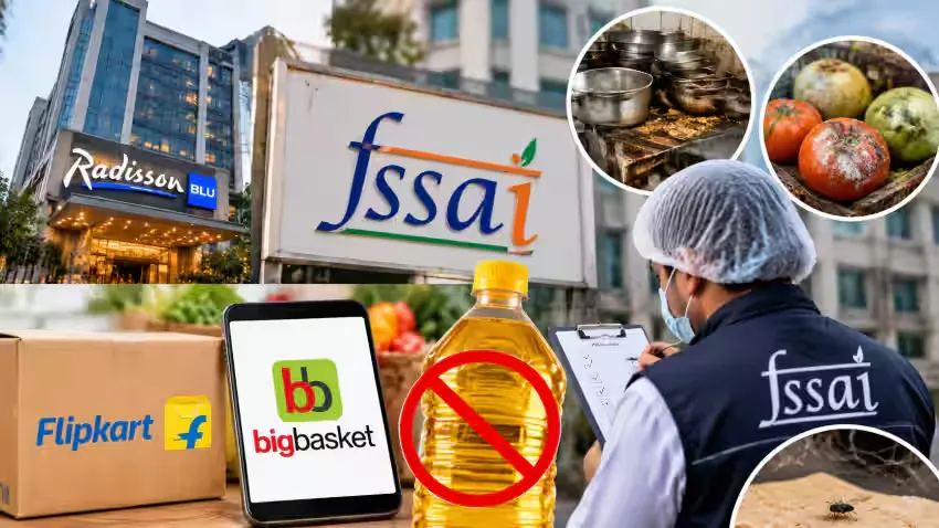 FSSAI Action, BigBasket, Flipkart India, Rice Bran Oil, Food Safety Regulations